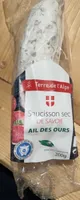 Saucisson sec de savoie ail dss ours
