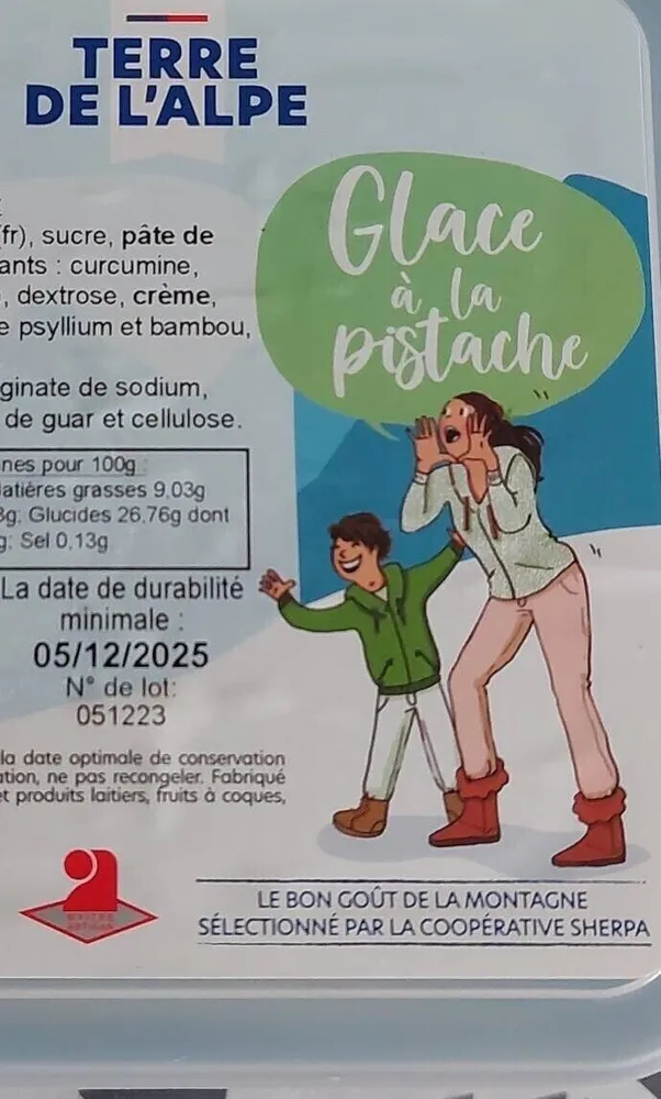 Terre de l'Alpe Pistache