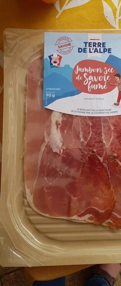 Jambon sec de Savoie fumé