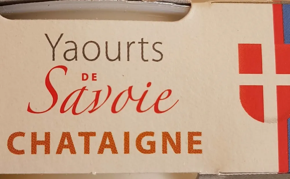 Yaourt de Savoie châtaigne
