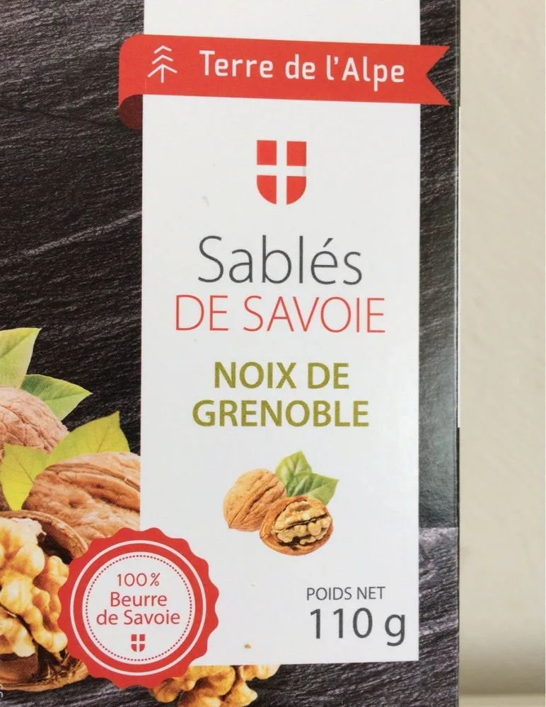 Sablés de Savoie