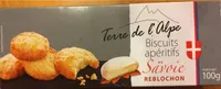 Biscuits apéritifs de Savoie au Reblochon
