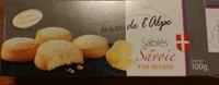Sablés de Savoie pur beurre