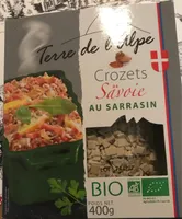 Crozets de Savoie au Sarrasin