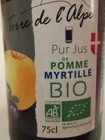 Pur Jus pomme myrtille