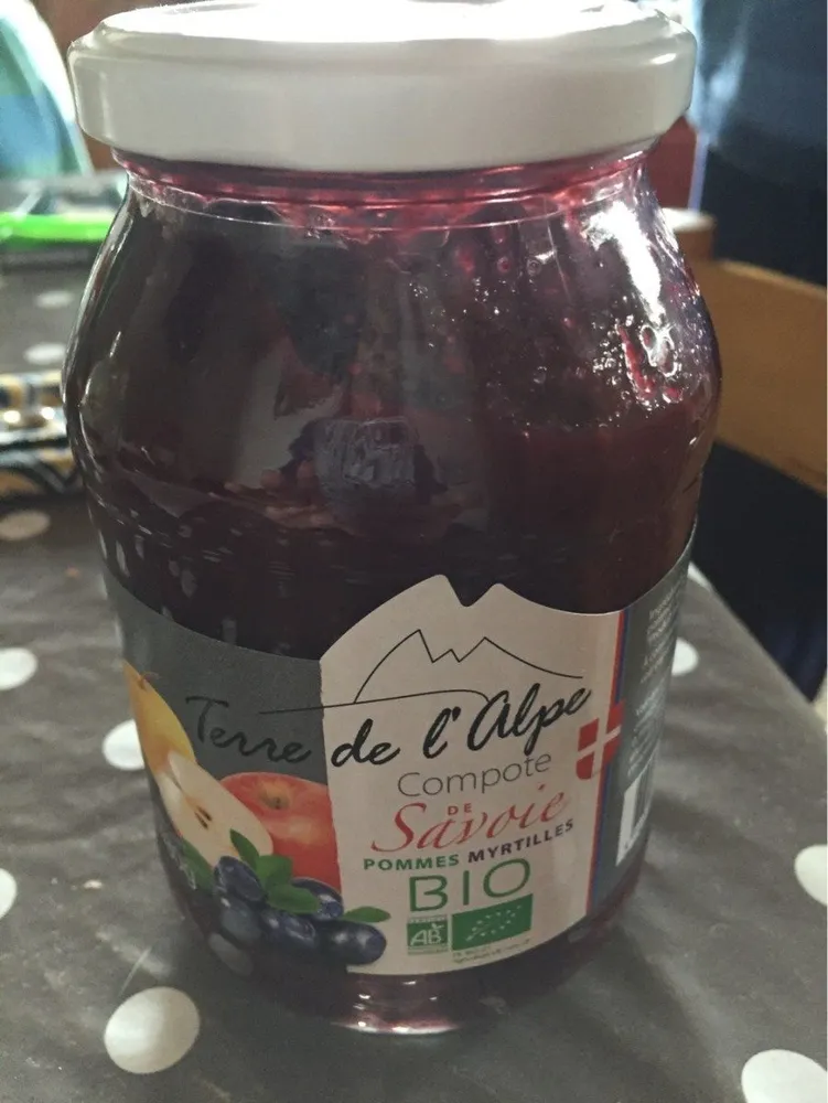 Compote de Savoie pommes myrtilles