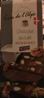 Chocolat au lait Mendiant