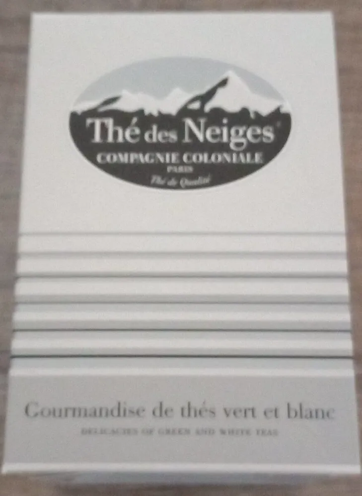 Thé des Neiges Gourmandise de thés vert et blanc