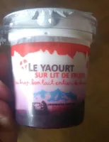 Le yaourt  savoyard myrtille