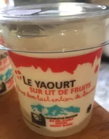 Le Yaourt sur Lit de Fruits