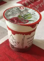 Yaourt de Savoie sur lit de framboise