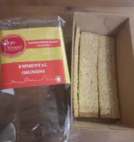 Craquines Emmental oignons