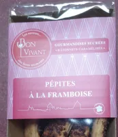 pépite à la framboise
