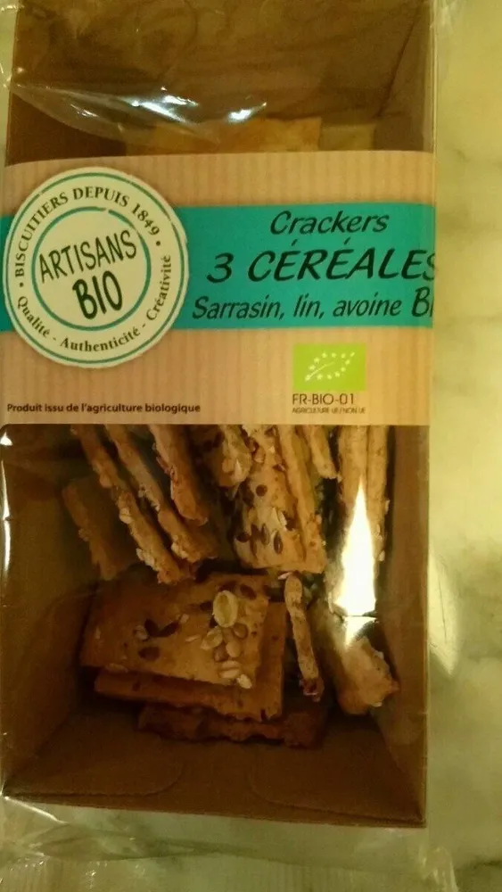 Crackers 3 céréales