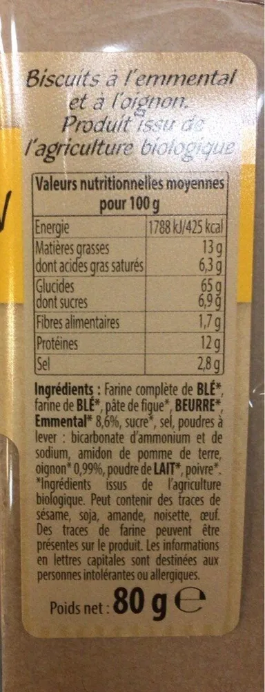 Craquines emmenral/oignon