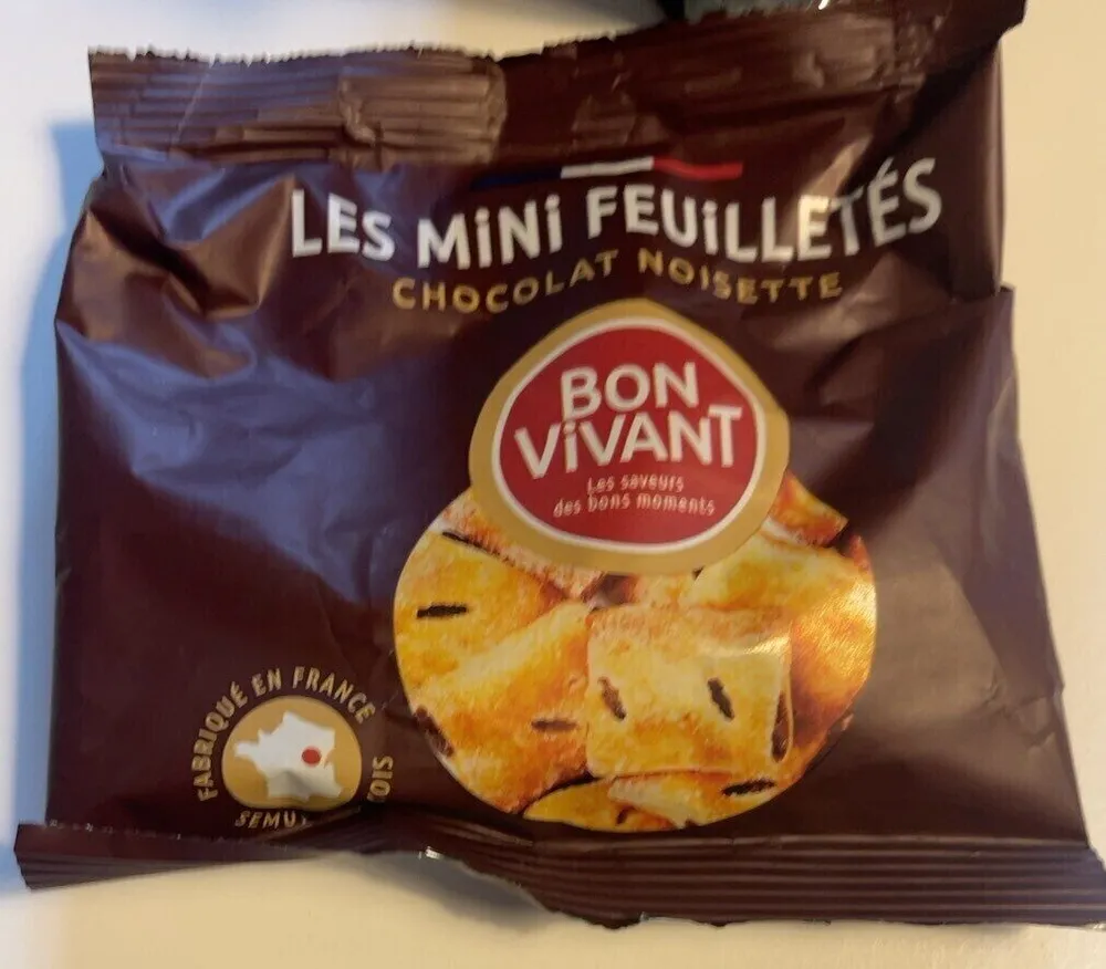 LES MINI FEUILLETÉS CHOCOLAT NOISETTE