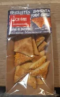 Feuilletés emmental piment d'espelette