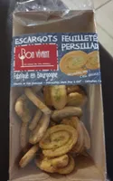 Escargots feuilletés persillade