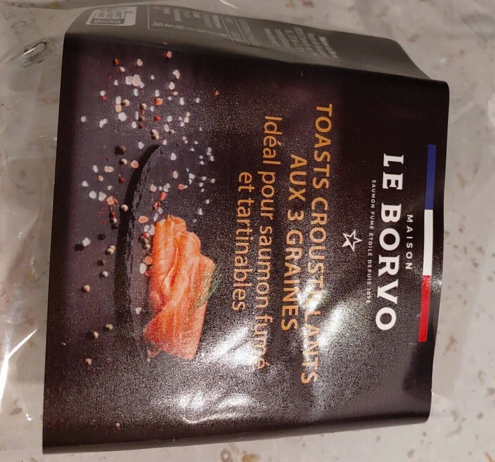 Toasts croustillants aux 3 graines