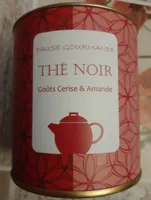 Thé noir goût cerise et amande