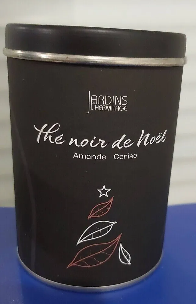 Thé noir de Noël Amande Cerise
