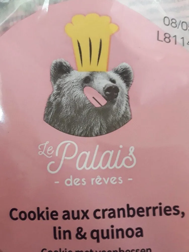 Cookie au cranberries lin et quinoa