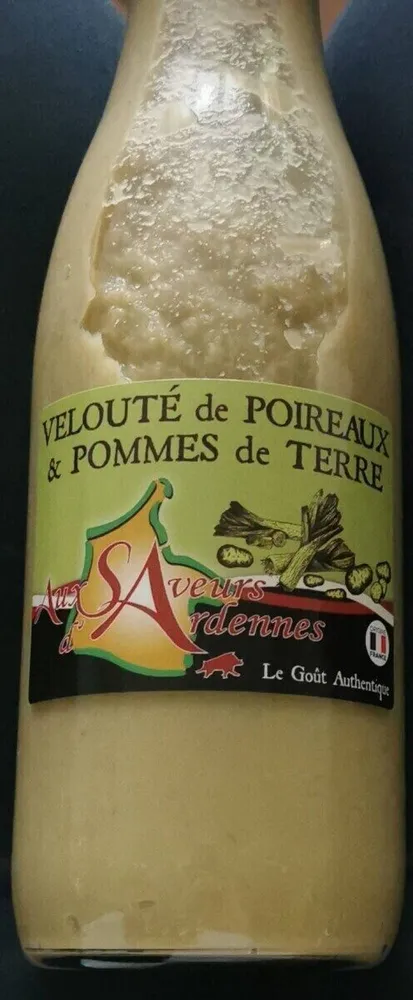 Velouté de poireaux et de pommes de terre