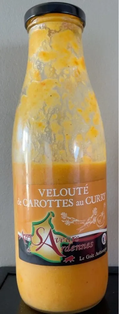 Veloute de carottes au curry