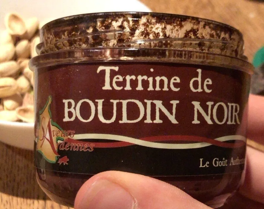 Terrine de boudin noir
