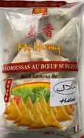 Samoussas au boeuf surgeles
