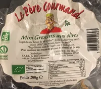 Gressin aux olives