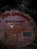 Mini gressins au sésame