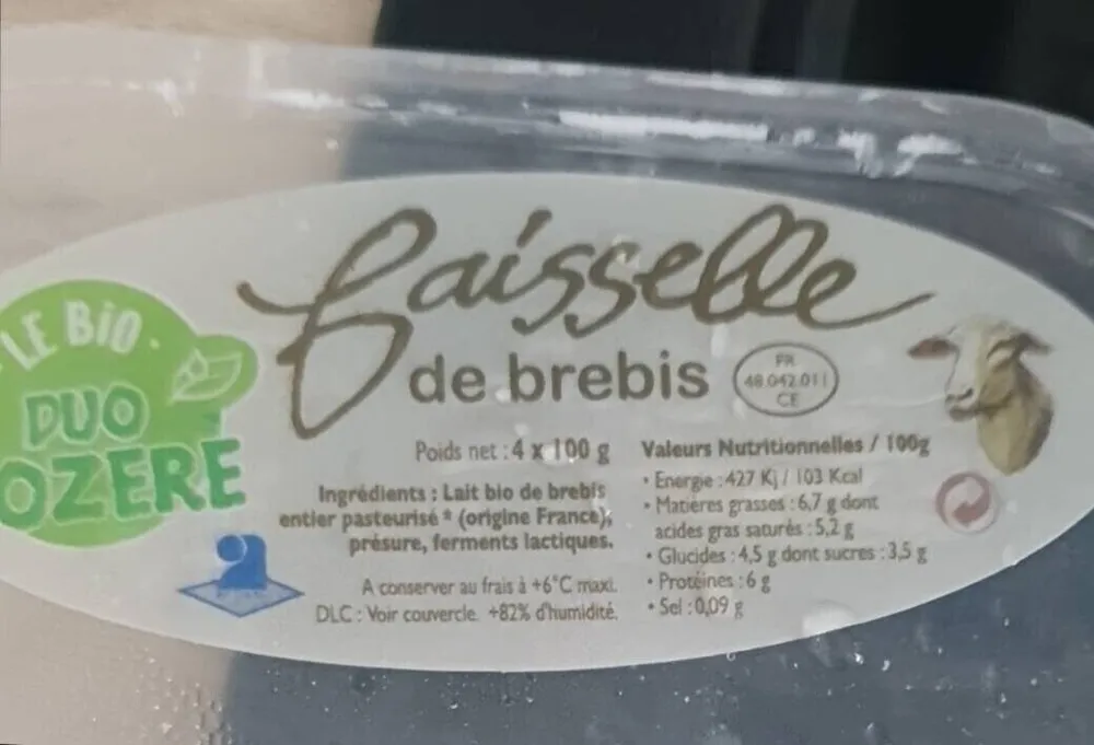 Faisselle de brebis
