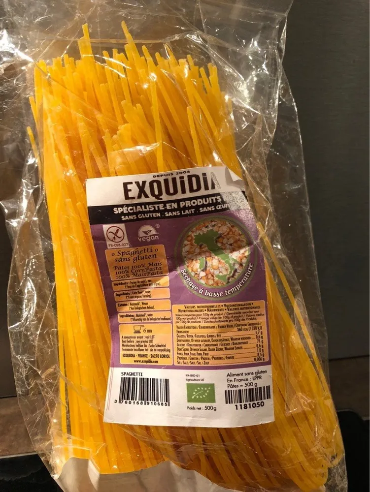Spaghetti sans gluten