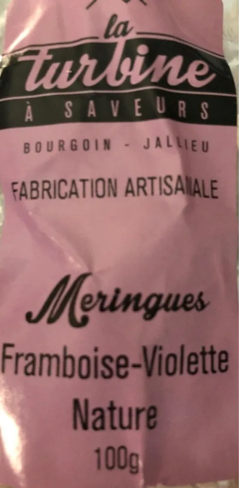 Meringue framboise-violette Nature