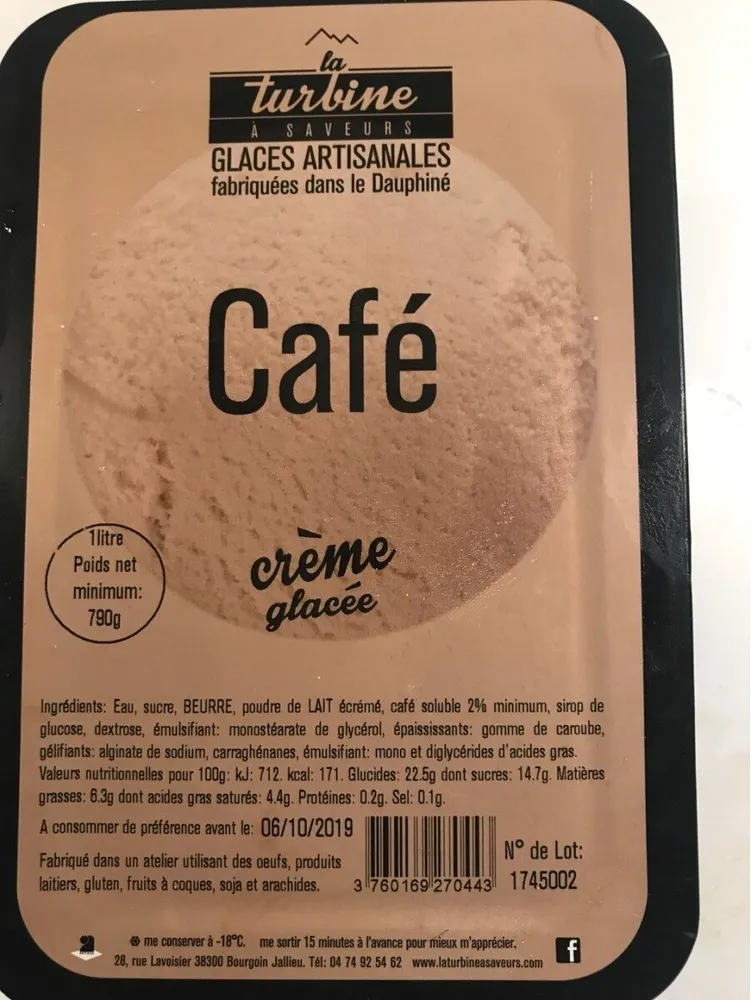 Glace artisanale