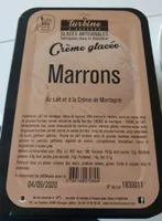 Crème glacée marrons