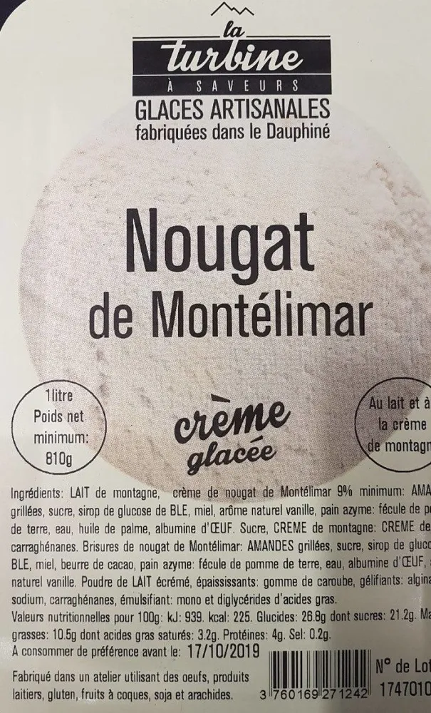 Glace artisanale