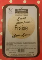 Sorbet plein fruits Fraise Sans sucre