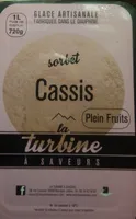 Sorbet cassis