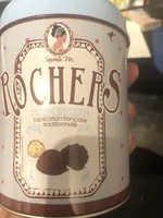 Rochers Chocolat Noir, Chocolat Lait et Chocolat Blanc