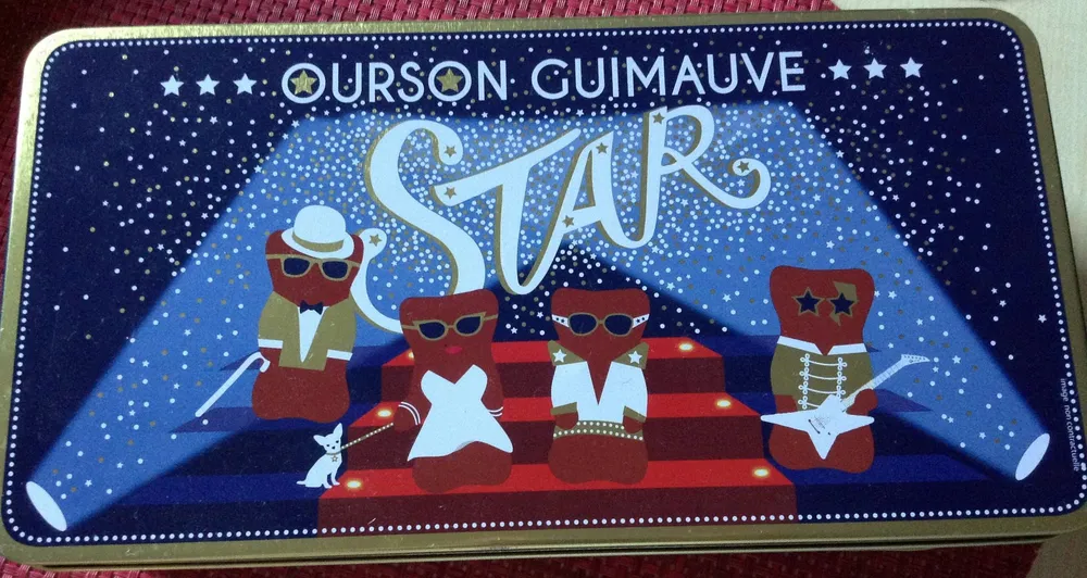 Le Véritable Petit Ourson Guimauve - Boite Collector Ourson Star