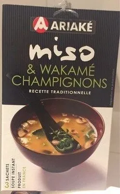 Miso & wakamé champignons