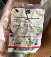 Mangues Sechees Tranches Coupes Bio