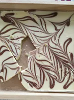 Chocolat à casser blanc marbré lait