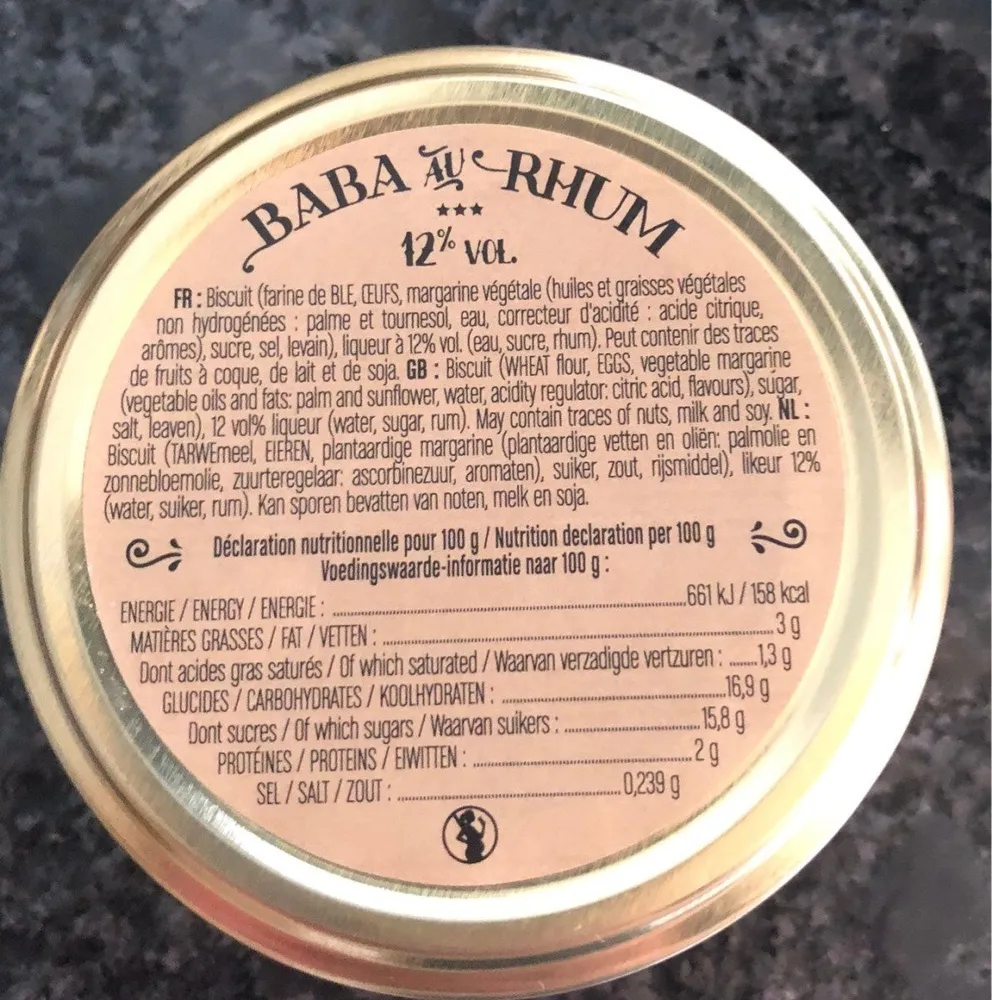 Baba au rhum