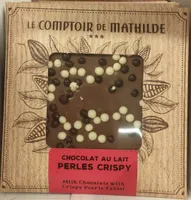 Chocolat au lait perles crispy