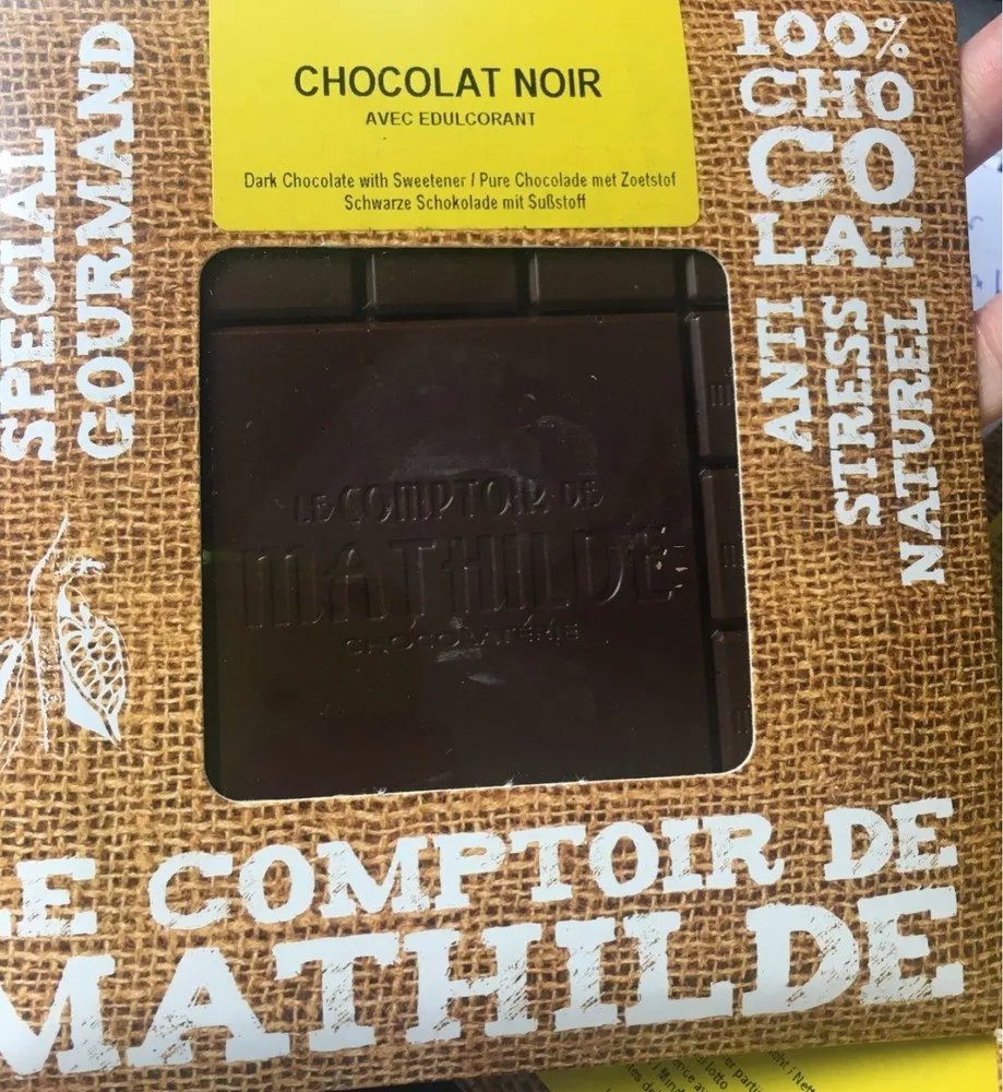 Chocolat noir avec edulcorant