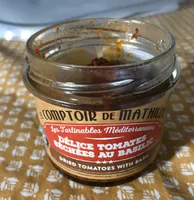Délice tomates séchées au basilic