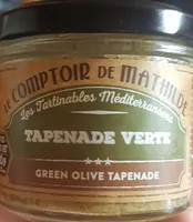Les Tartinables Méditerranéens - TAPENADE VERTE